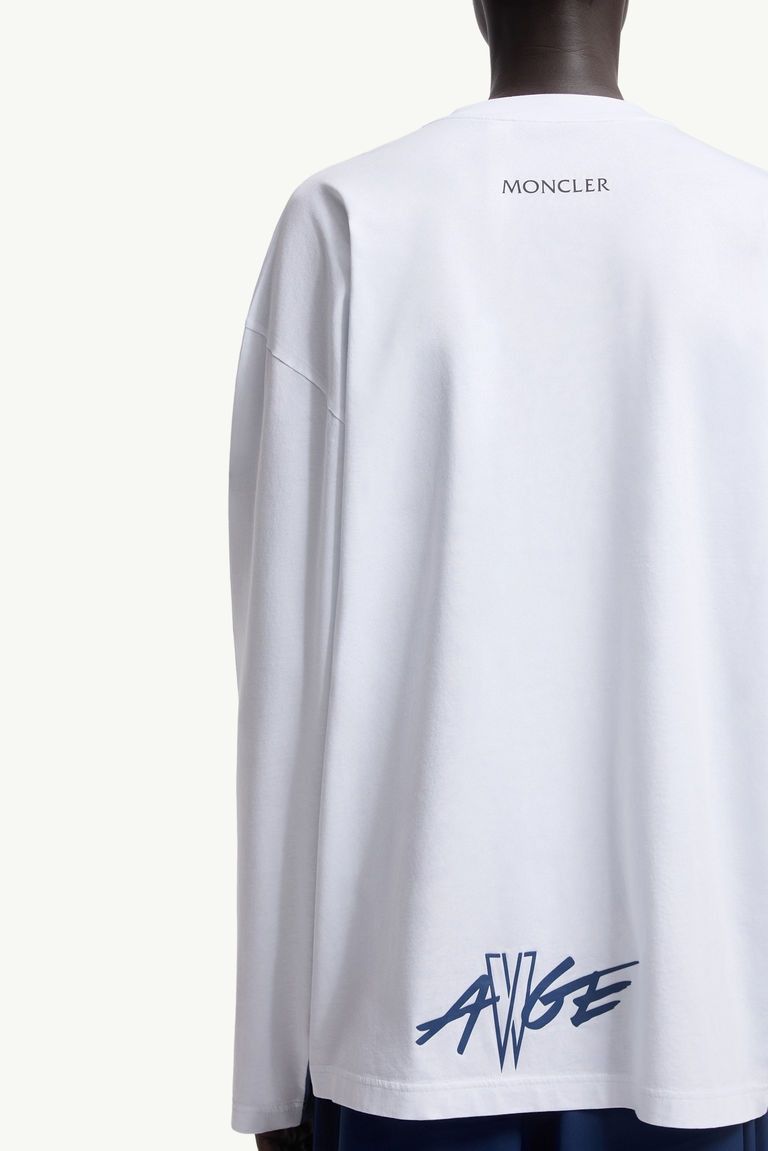 MONCLER Men's Long Sleeve Cotton T-Shirt