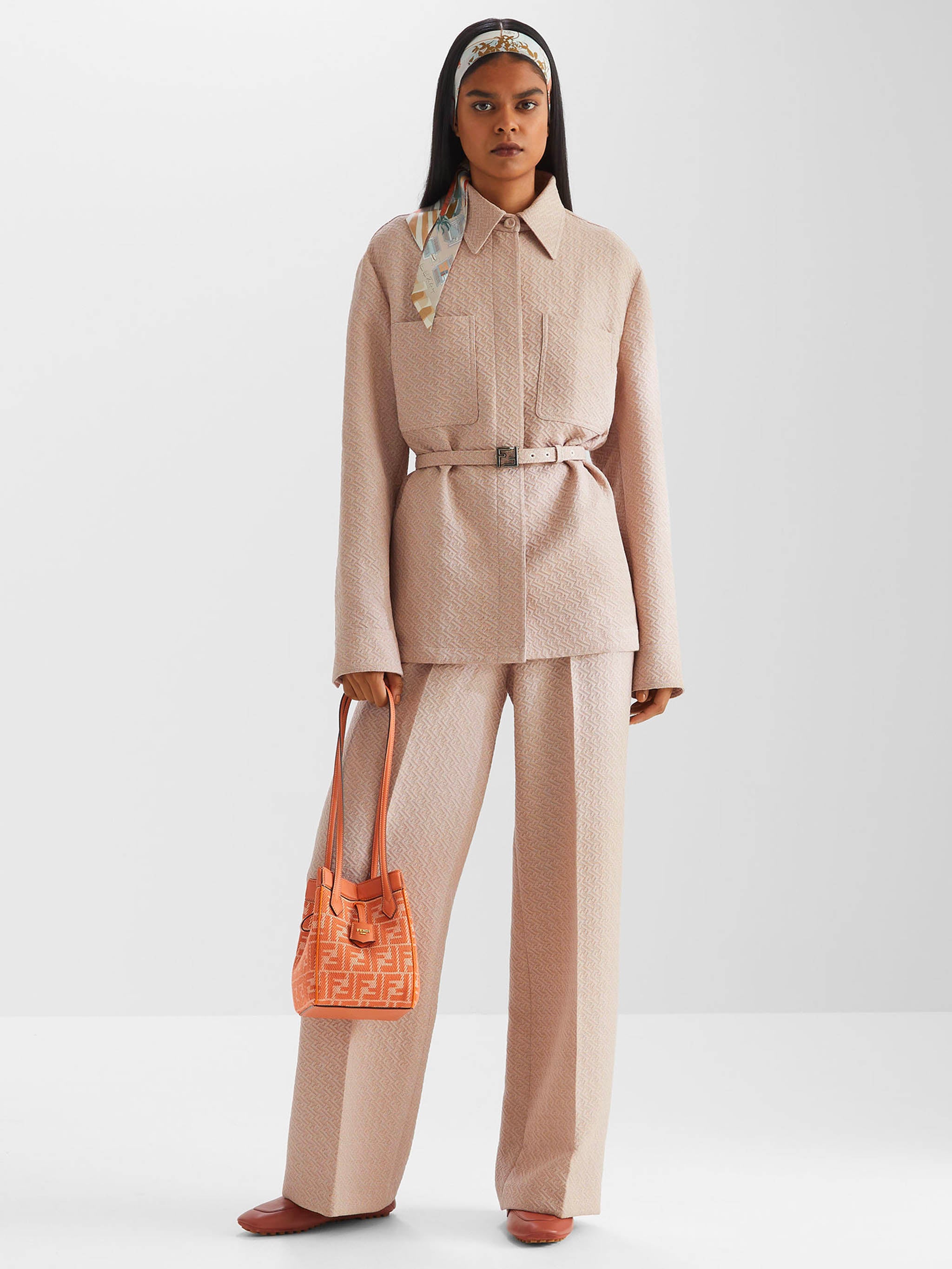 FENDI Stylish Baguette Loafers for Women