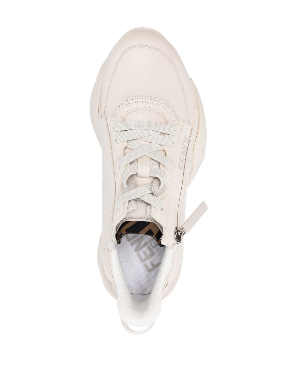 FENDI Elegant Monogram Sneakers for Women - SS24