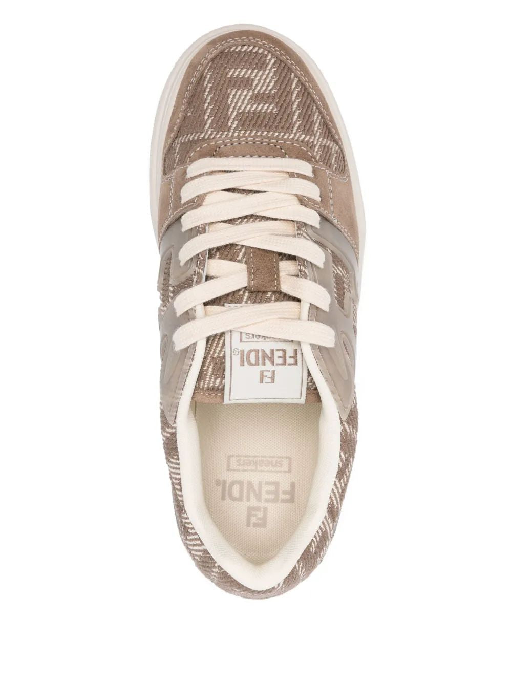 FENDI Low-Top Sneakers with Chunky Sole for Women