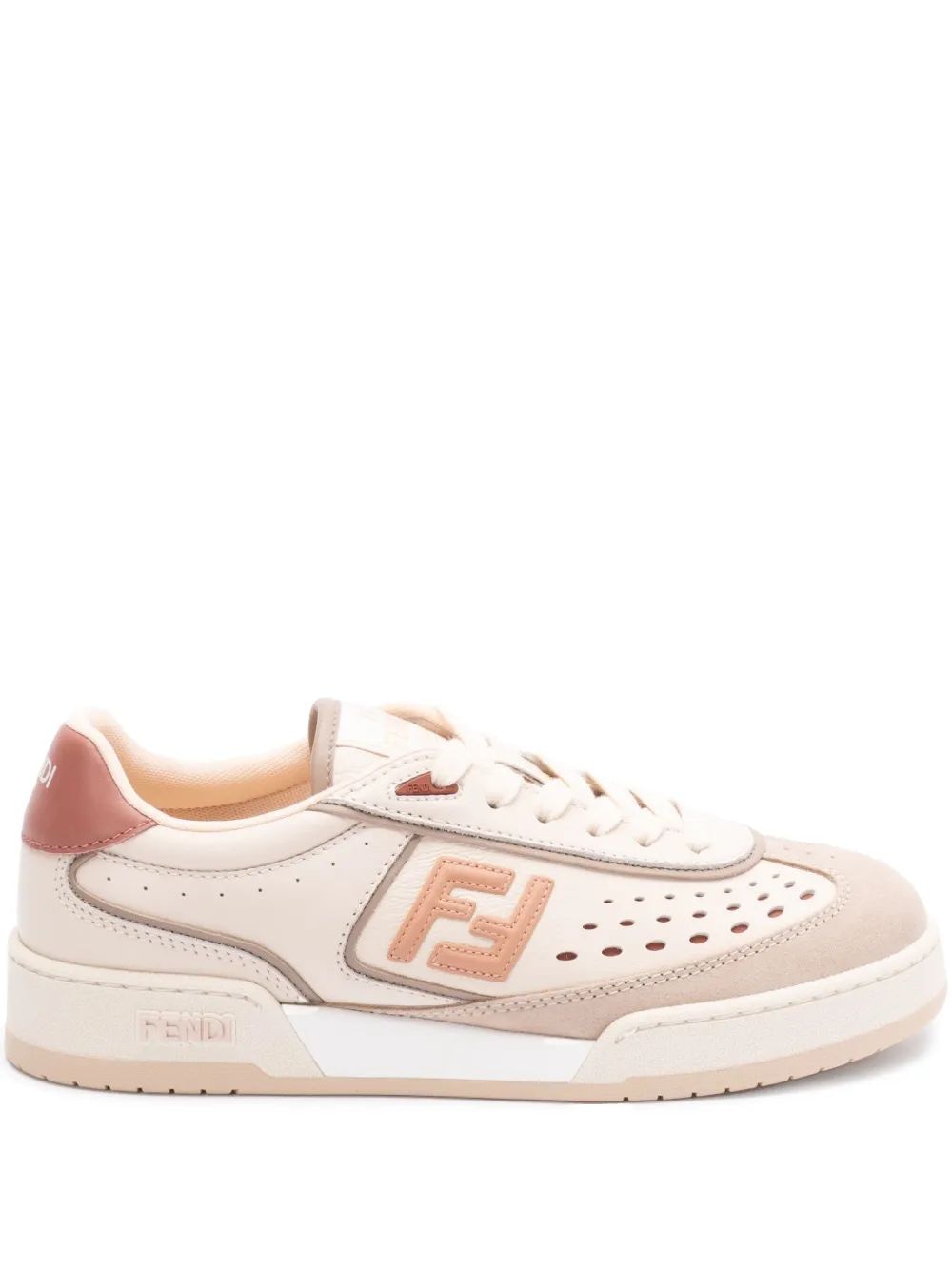 FENDI Leather Low-Top Sneakers for Women