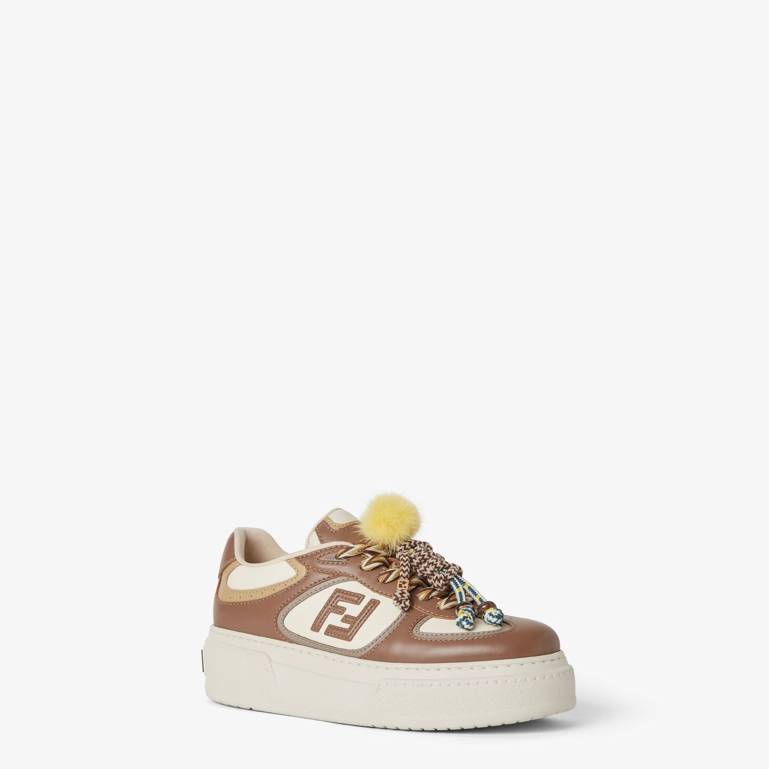 FENDI Italian Leather Women's Sneakers for Fall 2025
