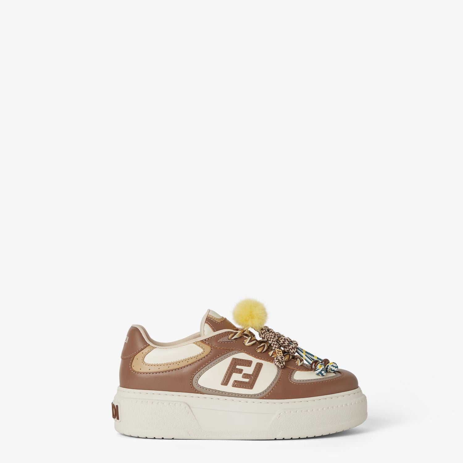 FENDI Italian Leather Women's Sneakers for Fall 2025