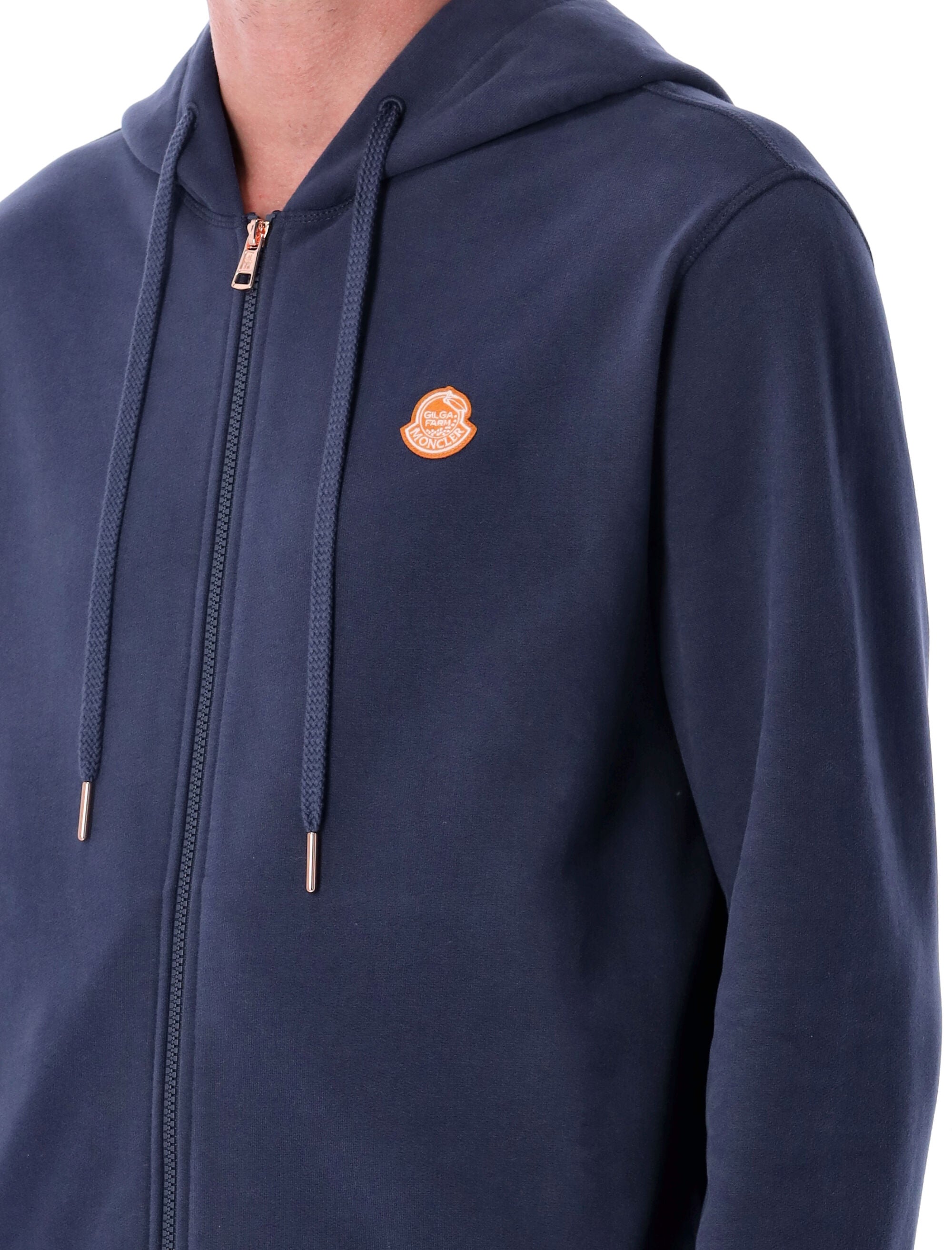 MONCLER GENIUS Zip-Up Cotton Sweatshirt for Men