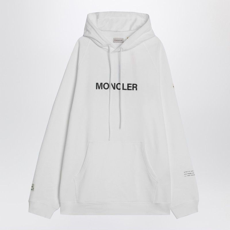MONCLER GENIUS Cartoon Logo Hoodie - Size L