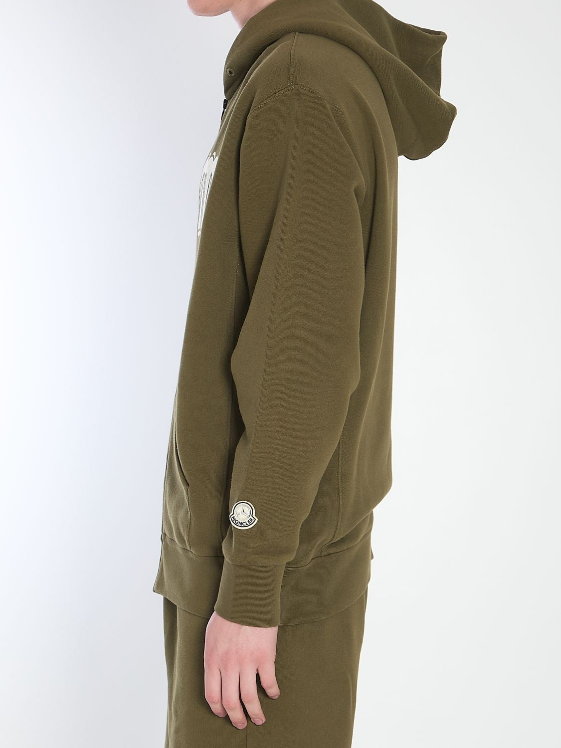 MONCLER GENIUS Oversized Embroidered Hoodie for Men