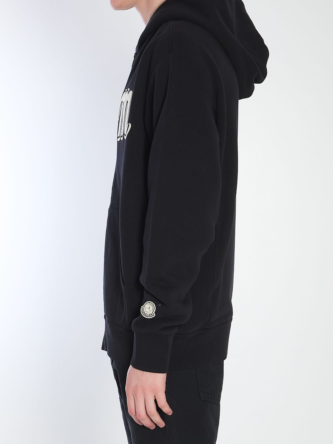 MONCLER GENIUS Embroidered Oversized Hoodie - Size L