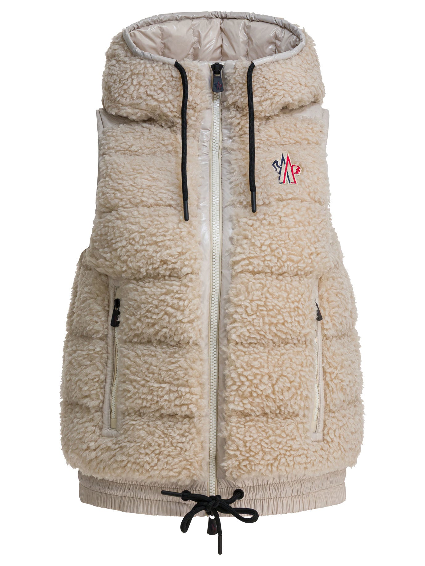 MONCLER GRENOBLE Teddy Sleeveless Jacket