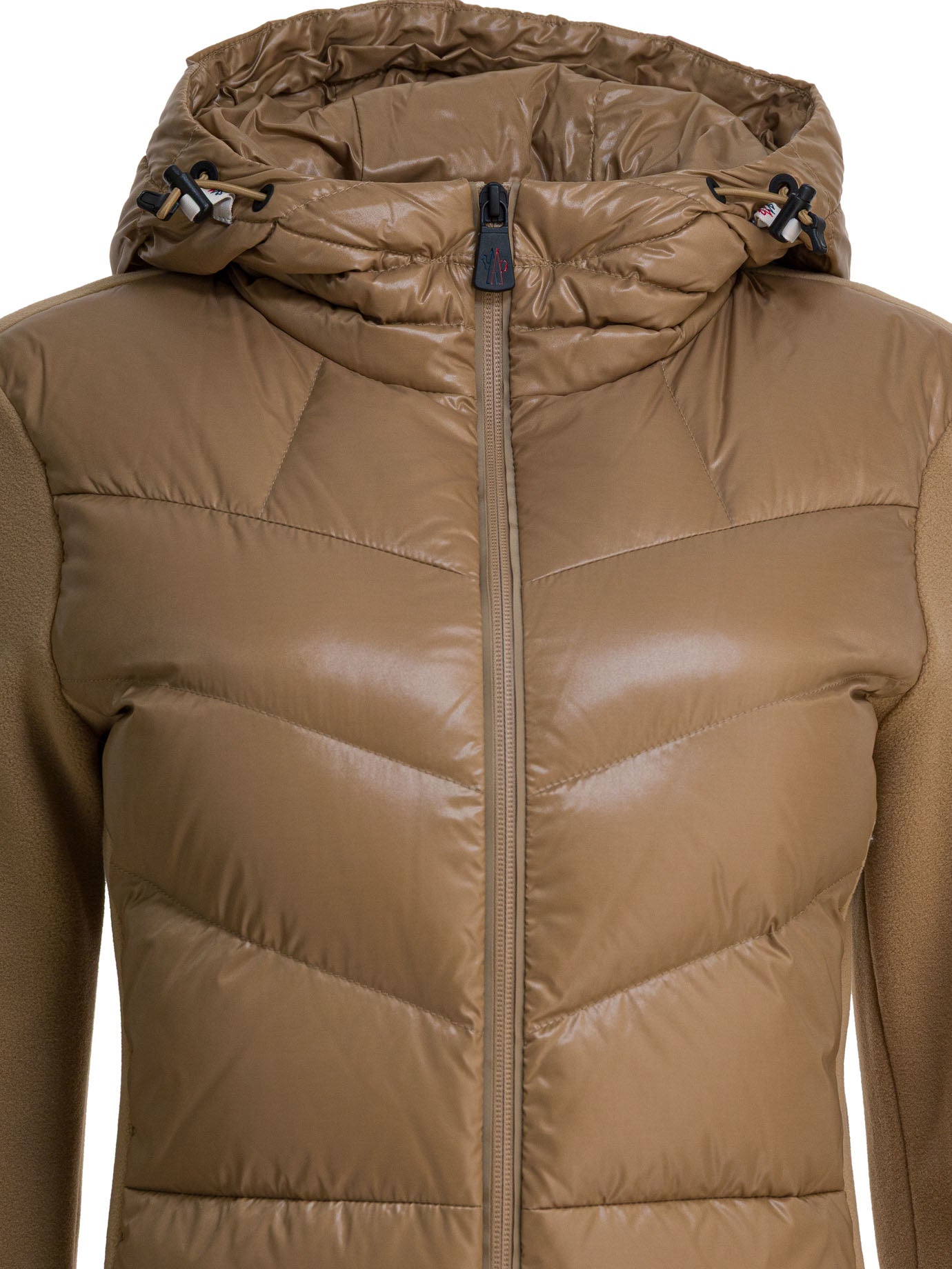 MONCLER GRENOBLE Fleece Sweatshirt with Zipper for Women - Regular Fit