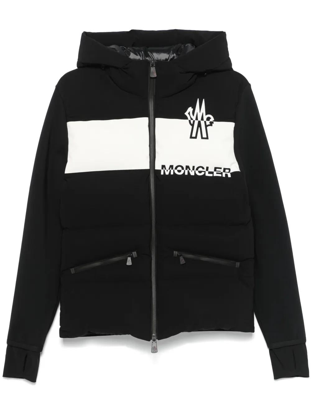 MONCLER GRENOBLE Padded Jacket with Logo - Regular Fit - Size L