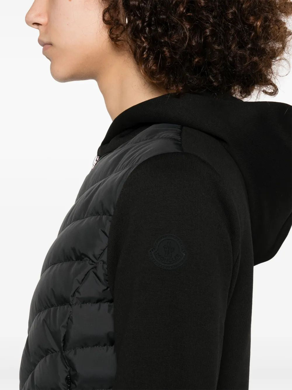 MONCLER Quilted Hooded Cardigan for Women - SS25