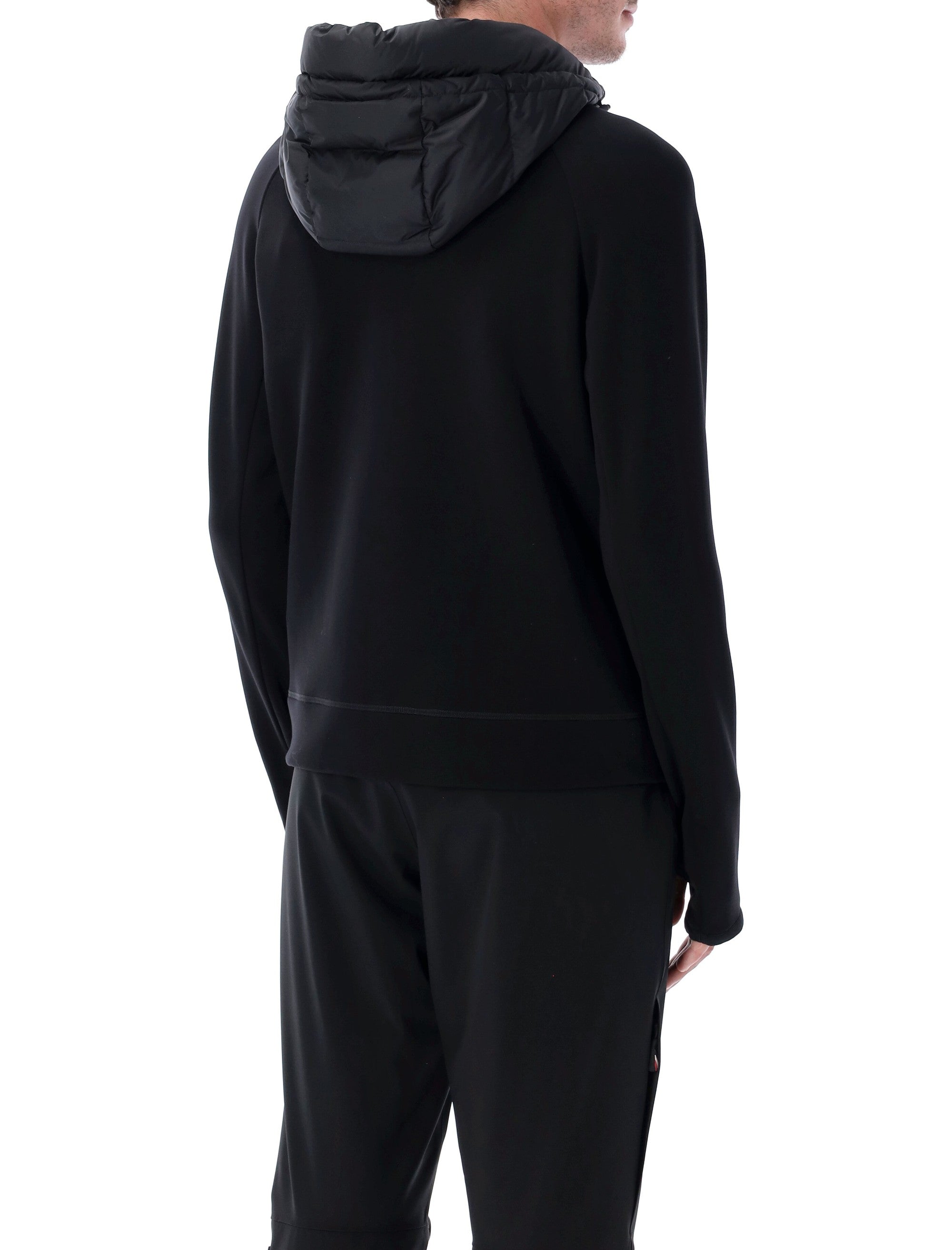 MONCLER GRENOBLE Men's Hybrid Hooded Down Jacket - Size L