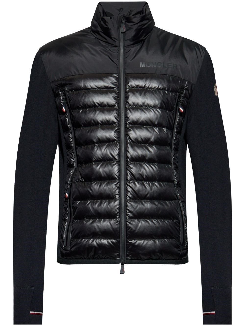 MONCLER Men's Zip-Up Polartec Down Jacket