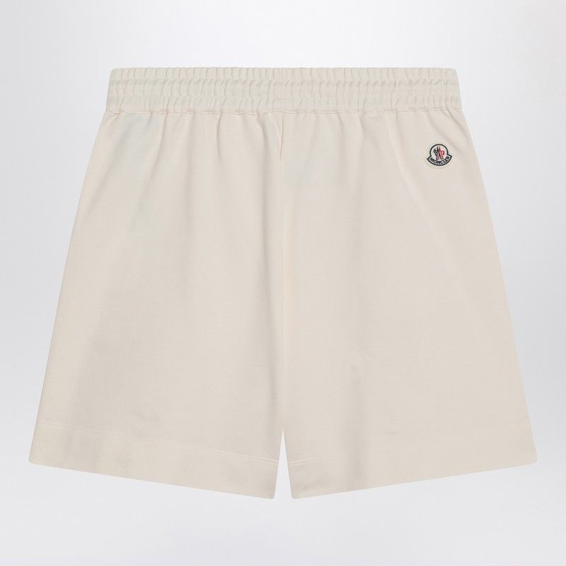 MONCLER Cotton Mini Bermuda Shorts for Women