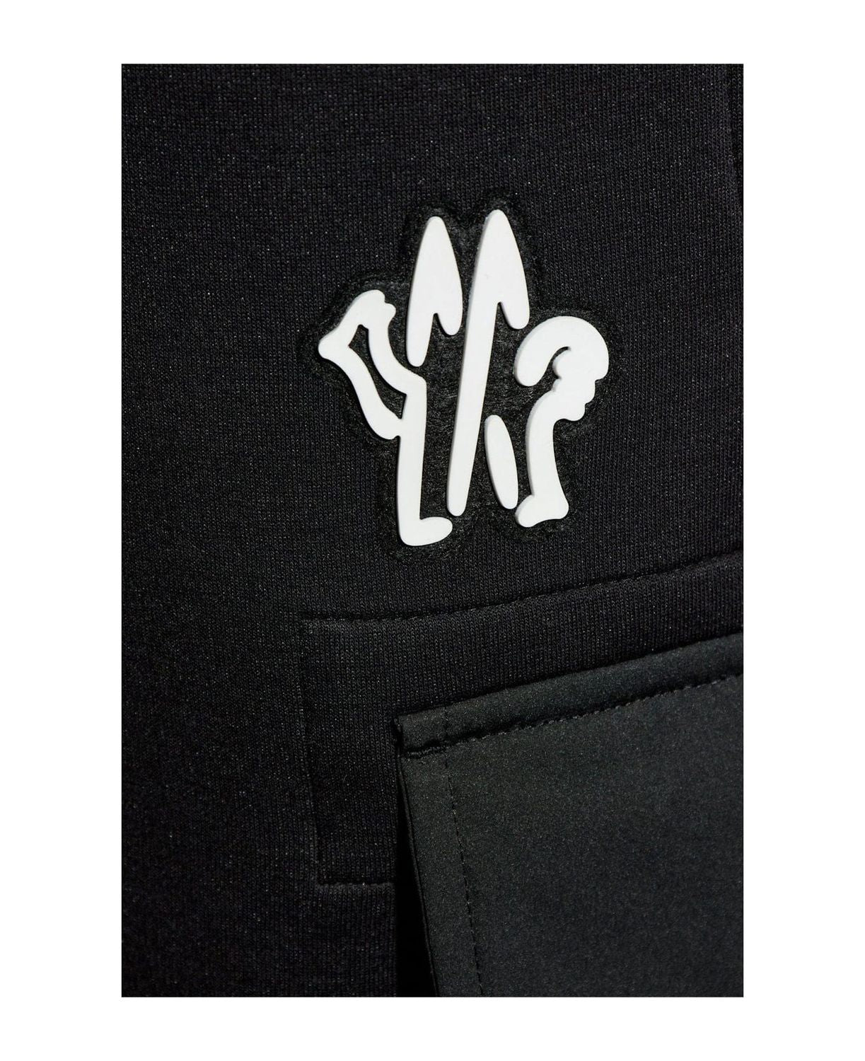 MONCLER Men's Regular Fit Jogging Pants with Logo - Size L