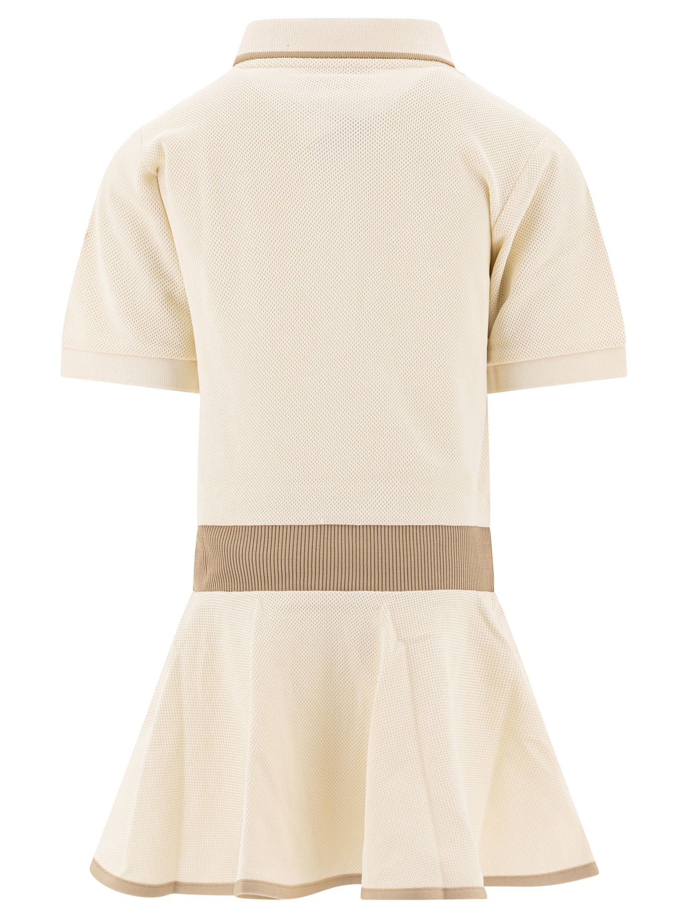 MONCLER KIDS Girls' Regular Fit Piqué Polo Mini Dress