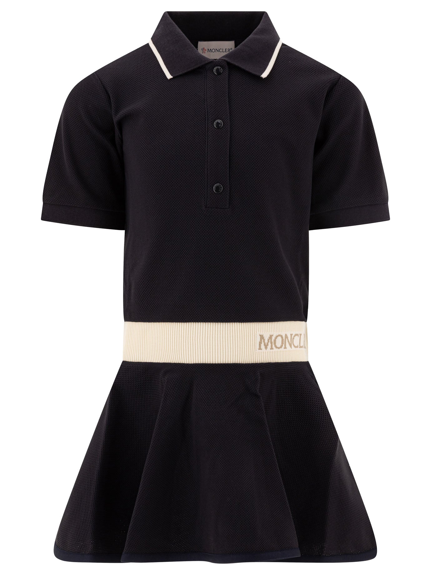 MONCLER KIDS Mini Piqué Polo Dress for Girls