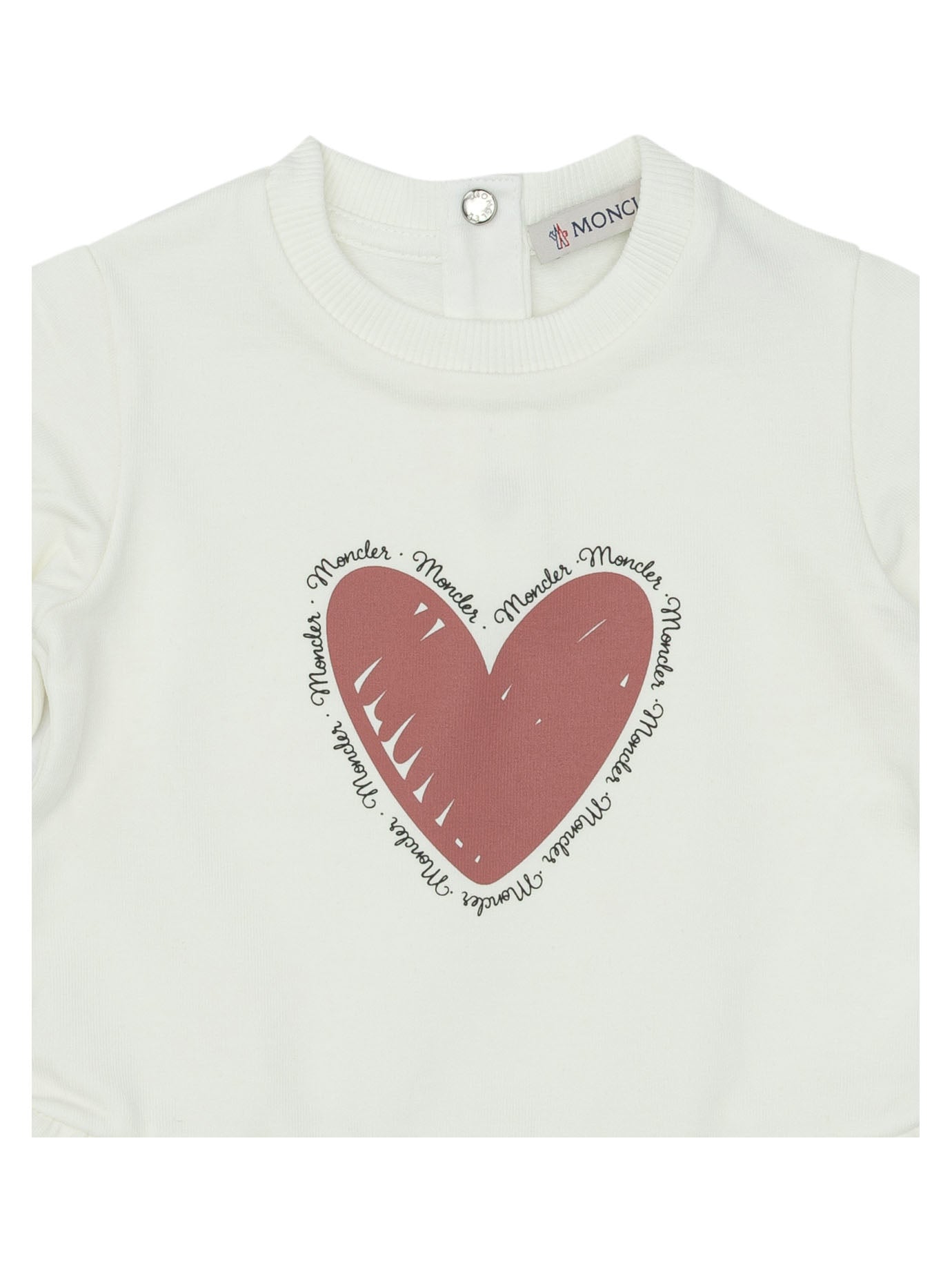 MONCLER KIDS Mini Cotton Blend Dress for Girls - FW25 Collection