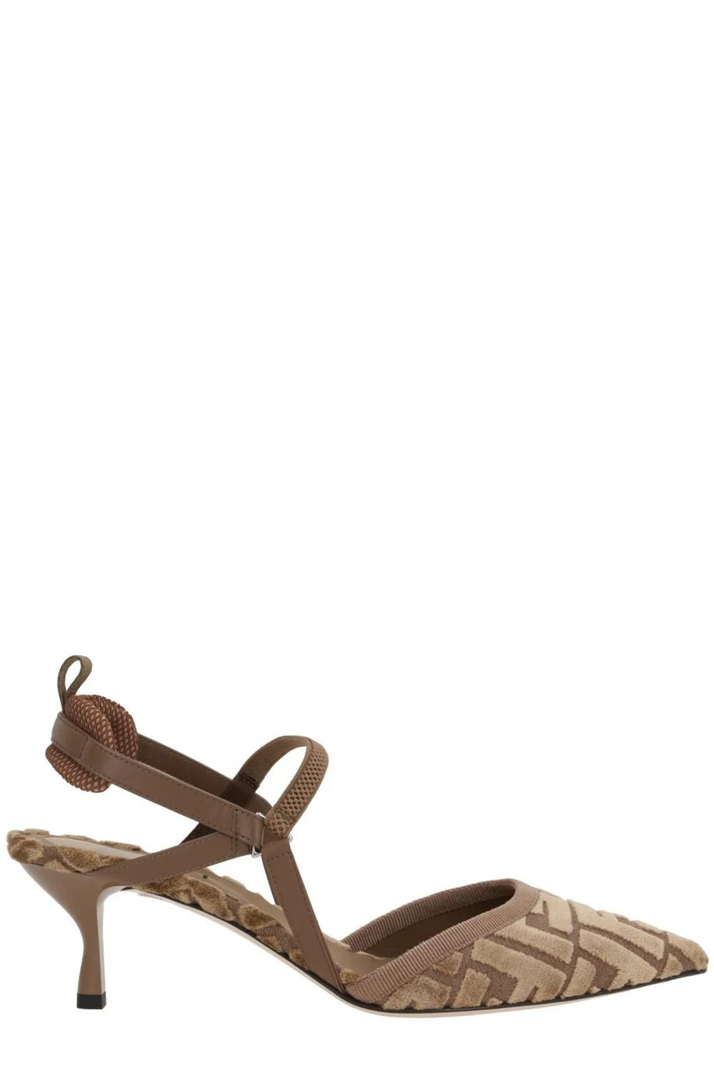 FENDI Kitten Heel Pumps for Women - FW24 Collection