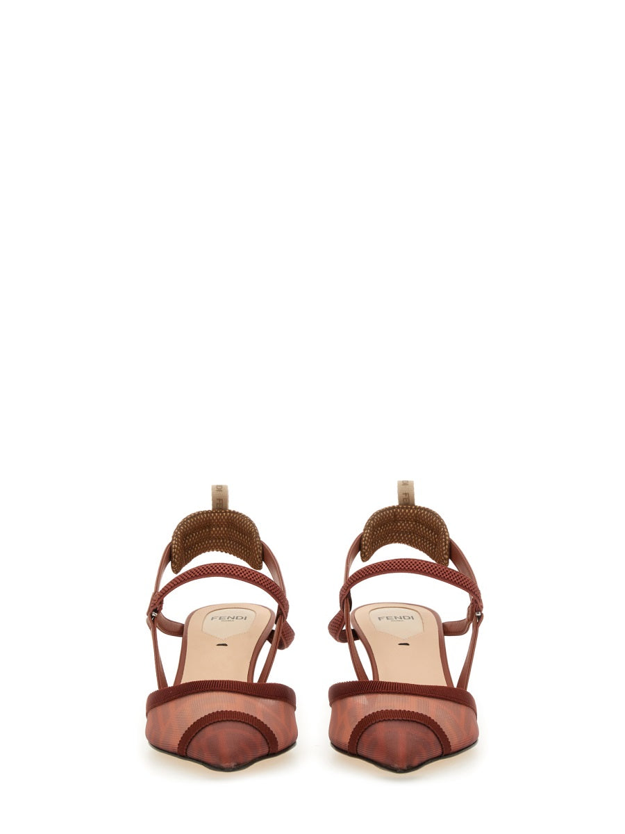 FENDI Slingback Hummingbird Lite Sandals for Women