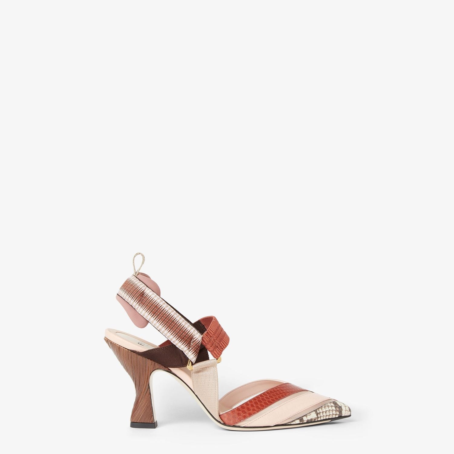 FENDI Mini Sling Back Pumps for Women