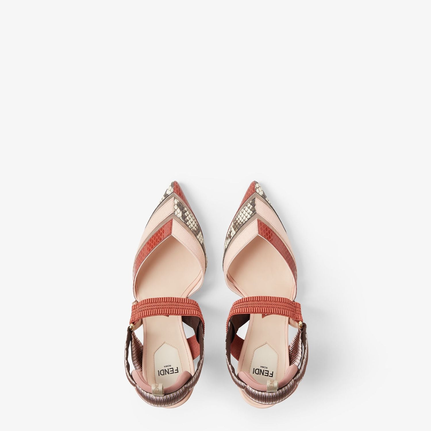 FENDI Mini Sling Back Pumps for Women