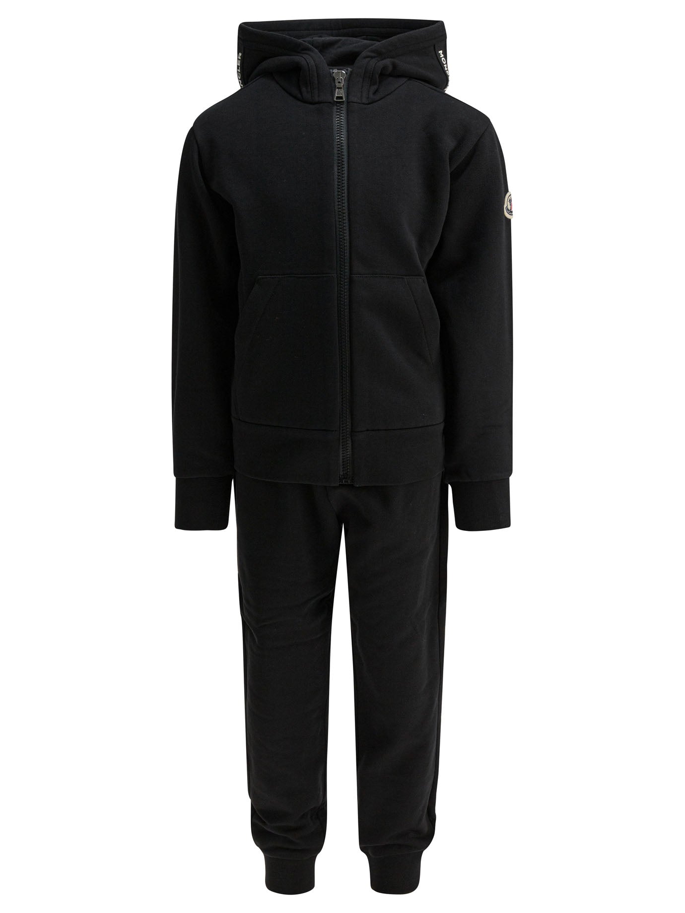 MONCLER KIDS Cotton Tracksuit Set for Boys - Mini Edition