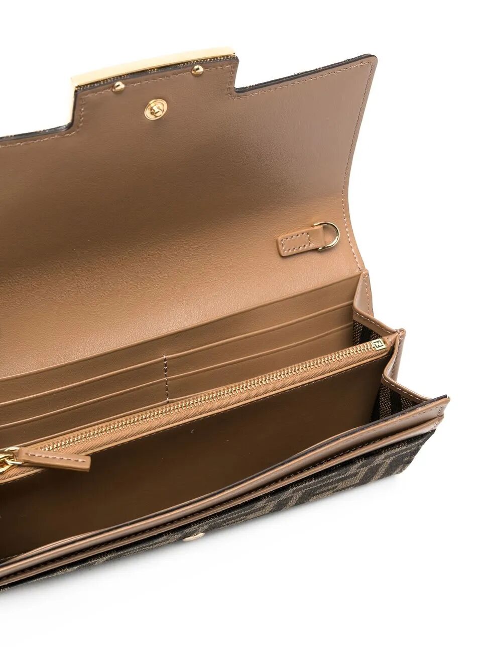 FENDI Continental Wallet with Chain - Mini Design