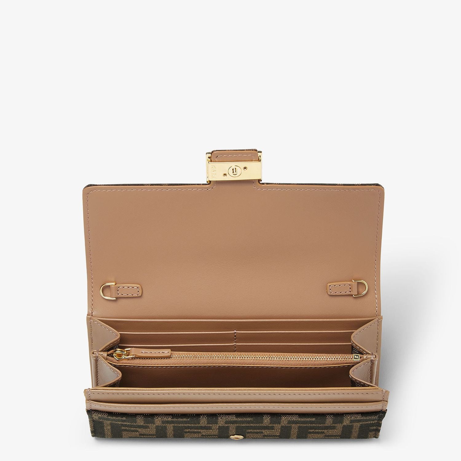 FENDI Continental Wallet with Chain - Mini Design