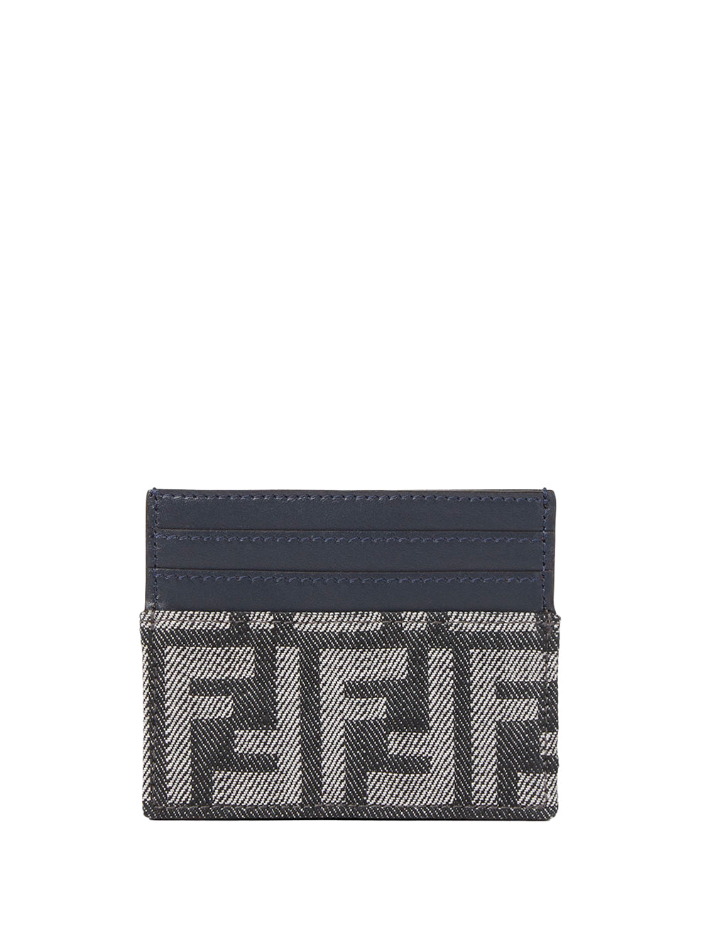FENDI Mini Leather Card Case - 10 x 8 cm