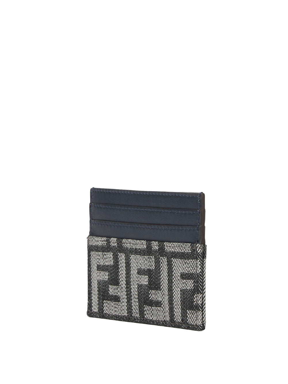 FENDI Mini Leather Card Case - 10 x 8 cm