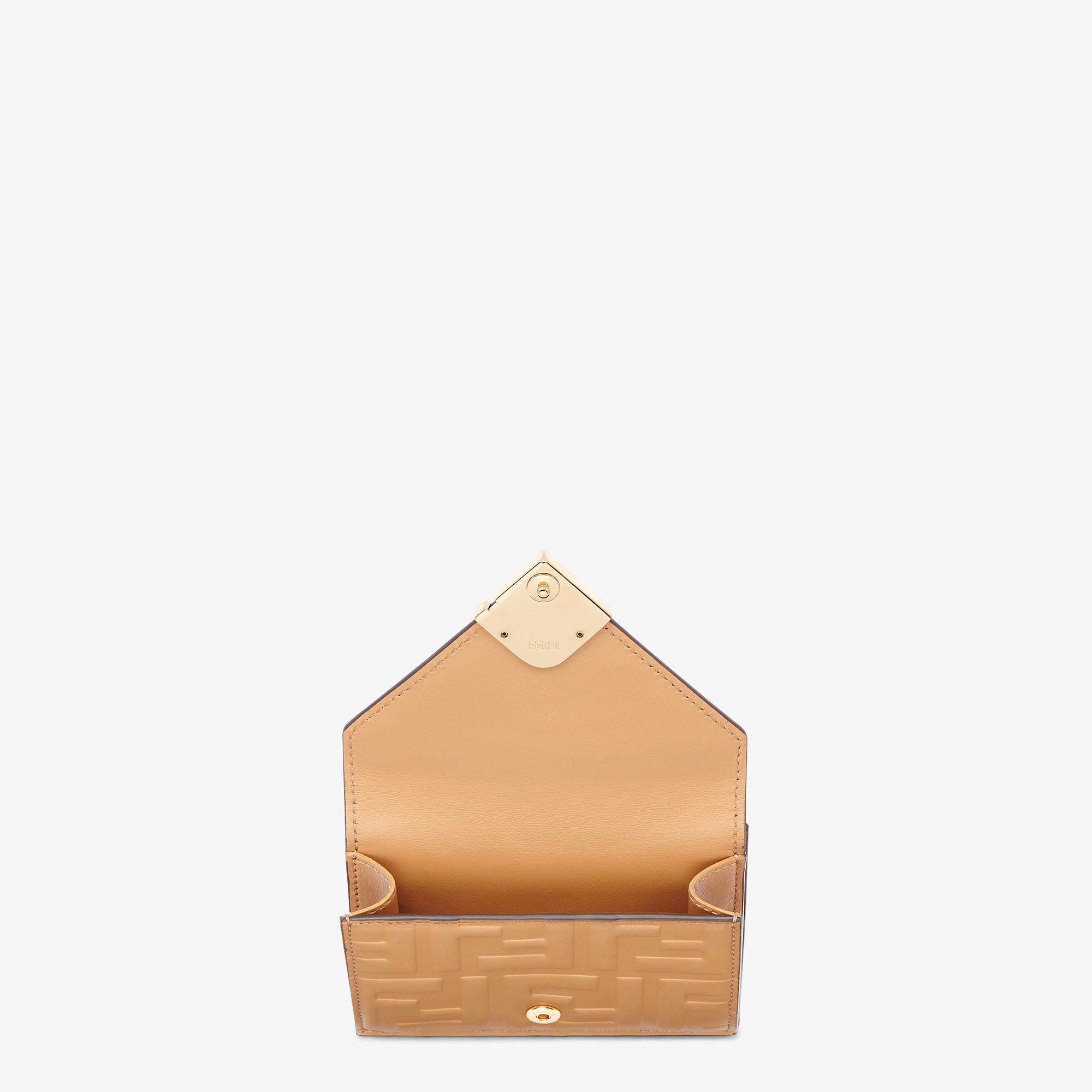 FENDI Mini Trifold Leather Wallet - Sophisticated Style