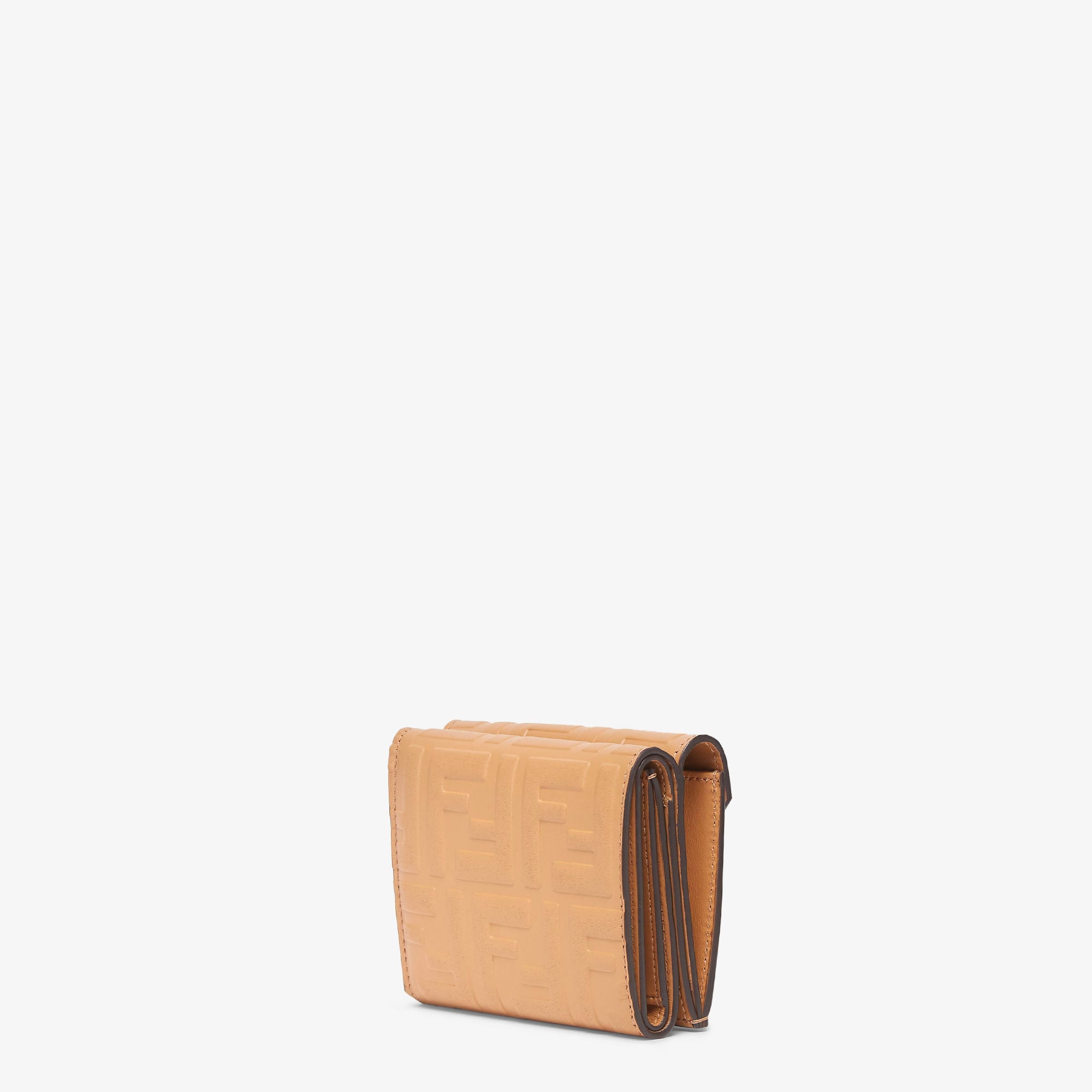 FENDI Mini Trifold Leather Wallet - Sophisticated Style