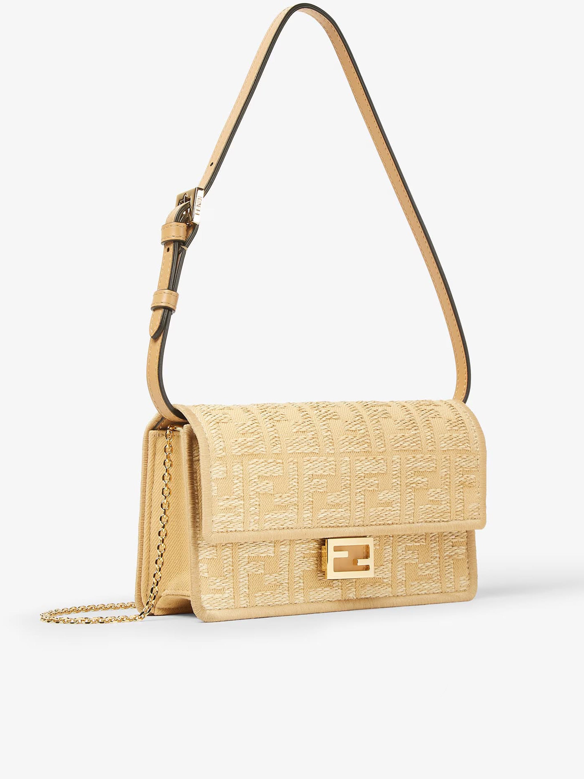 FENDI Compact Mini Wallet on Chain Bag