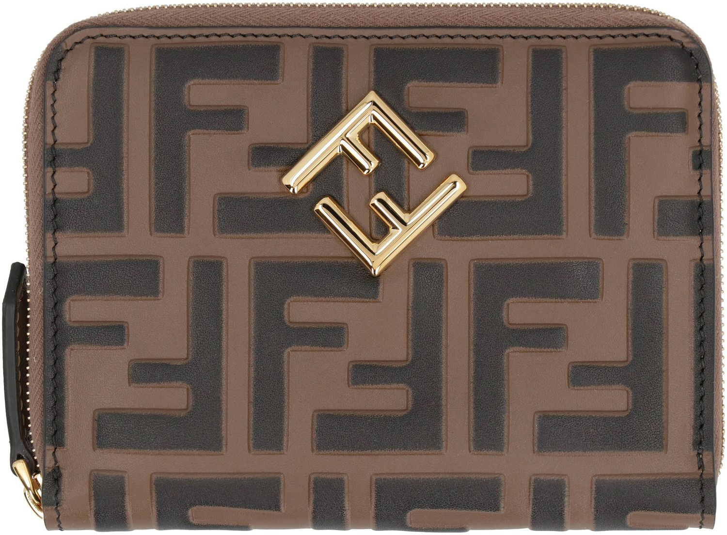 FENDI Medium FF Diamonds Zip-Around Wallet