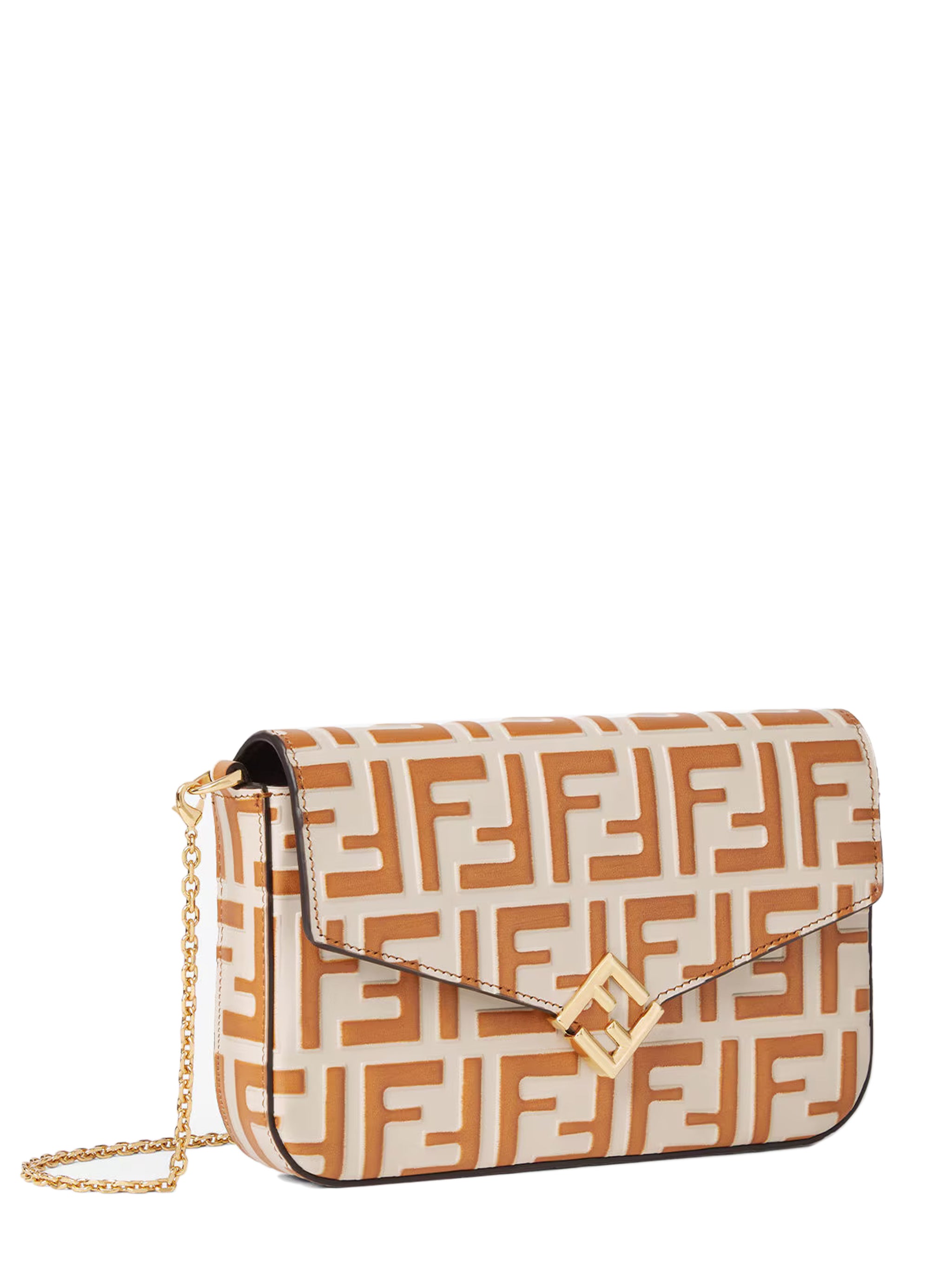 FENDI Mini Diamonds Wallet on Chain (11cm x 18cm x 3cm)