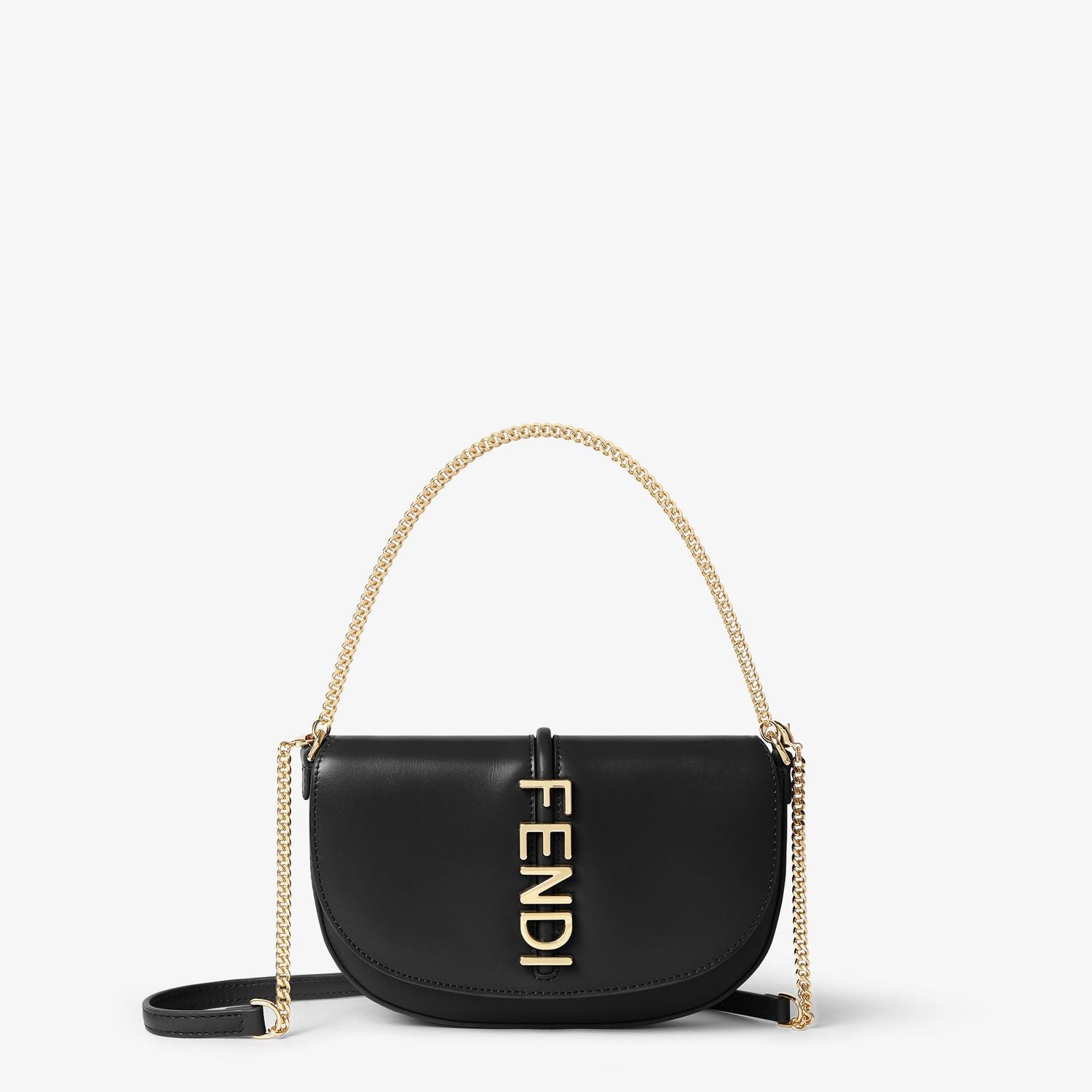FENDI Mini Leather Wallet on Chain