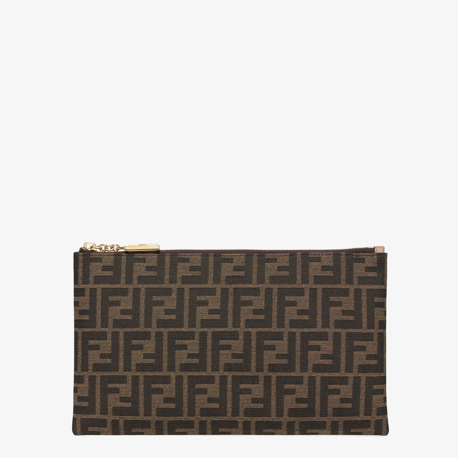 FENDI Medium Pouch Handbag with FF Logo