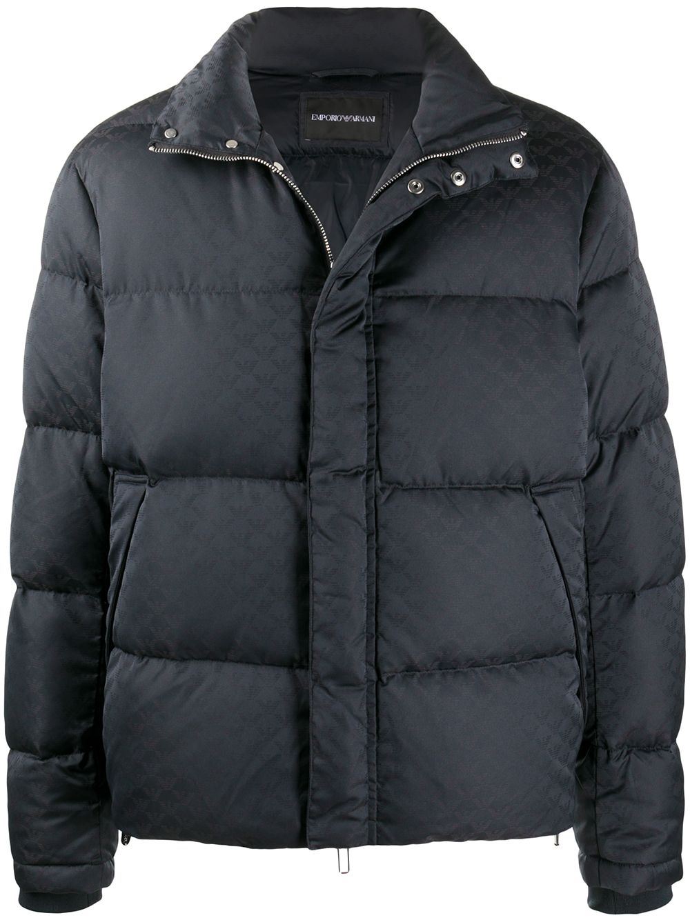 EMPORIO ARMANI Men's Nylon Short Down Jacket - FW25 Edition