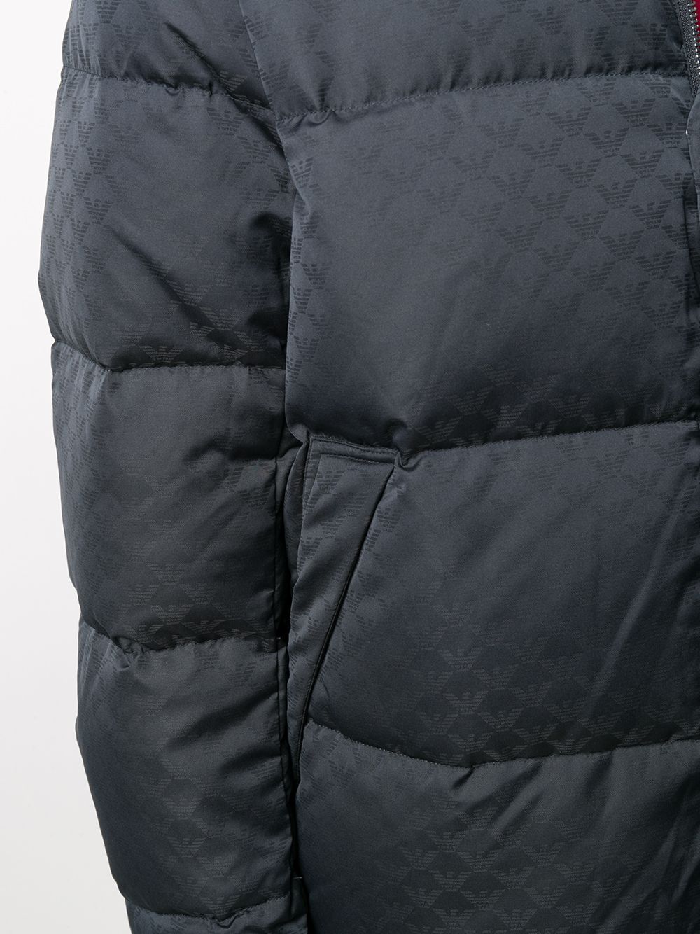 EMPORIO ARMANI Men's Nylon Short Down Jacket - FW25 Edition
