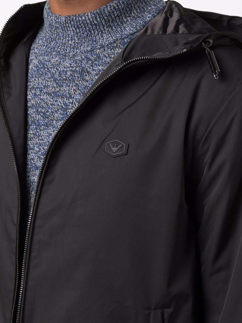 EMPORIO ARMANI Nylon Blouson Jacket - Fall Winter 2025