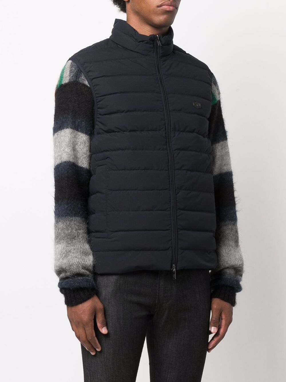 EMPORIO ARMANI Nylon Down Vest for Men - FW25 Collection