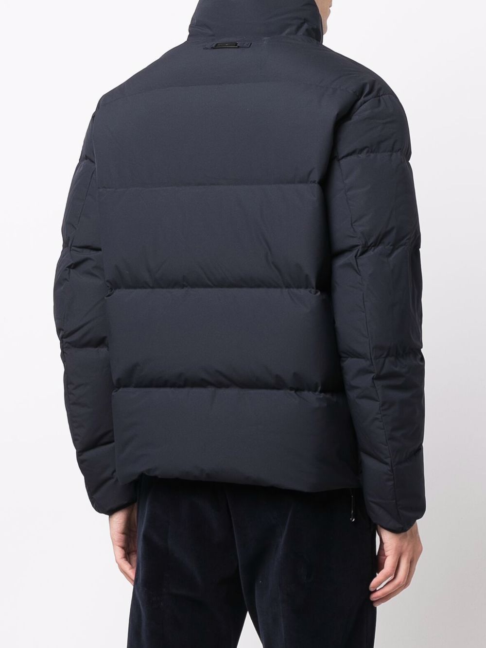 EMPORIO ARMANI Nylon Short Down Jacket for Men