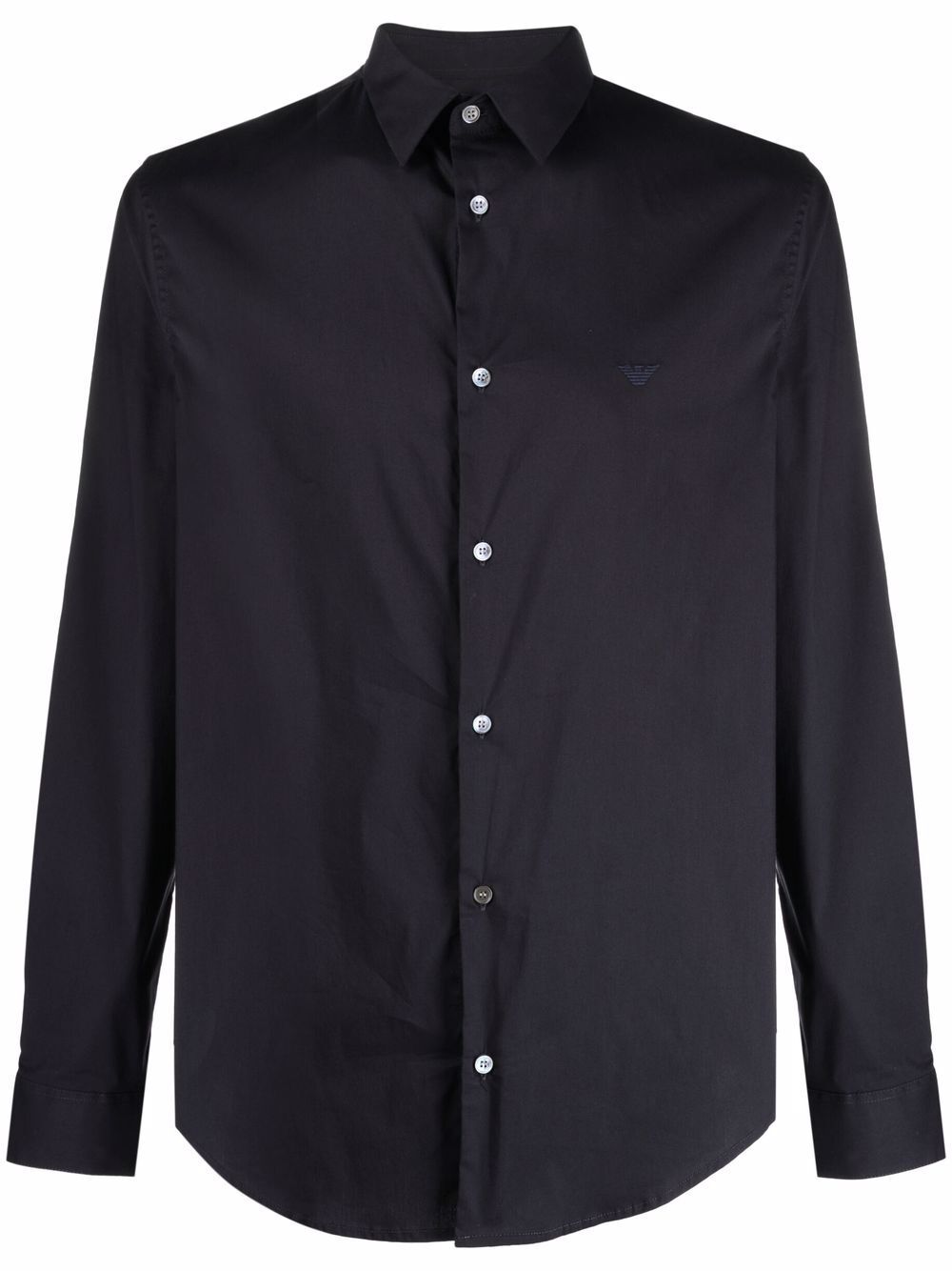 EMPORIO ARMANI Classic Elegance Button-Up Mini Shirt for Men
