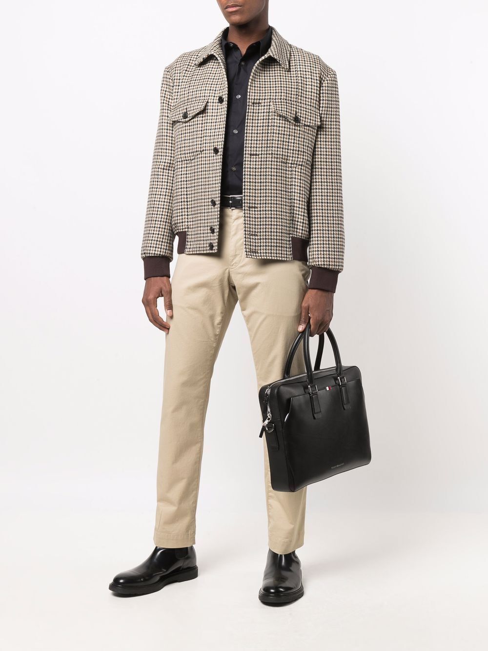 EMPORIO ARMANI Classic Elegance Button-Up Mini Shirt for Men