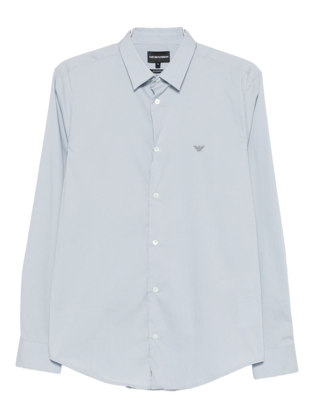 EMPORIO ARMANI Cotton Button-Up Shirt for Men - FW25 Collection
