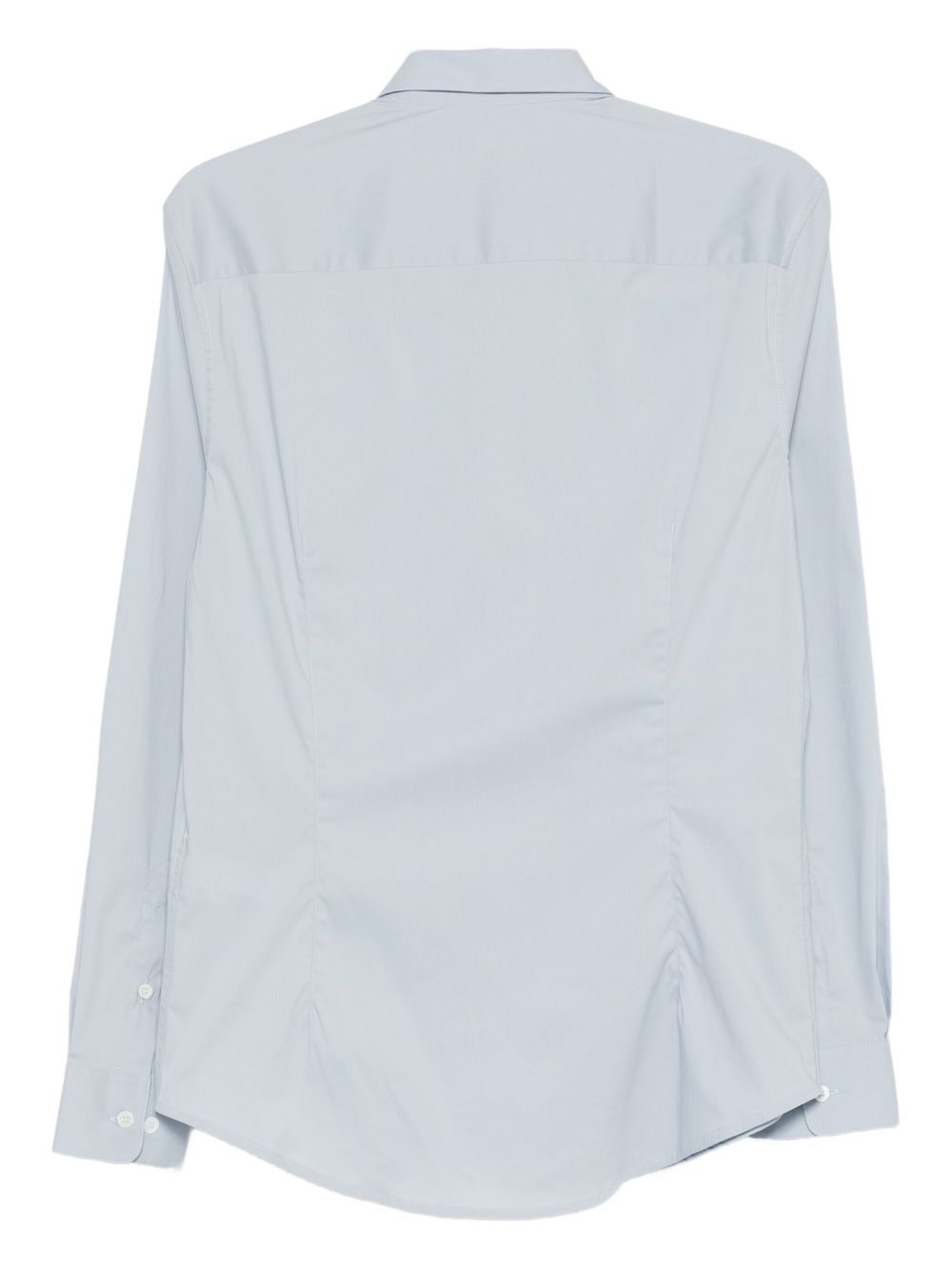 EMPORIO ARMANI Cotton Button-Up Shirt for Men - FW25 Collection