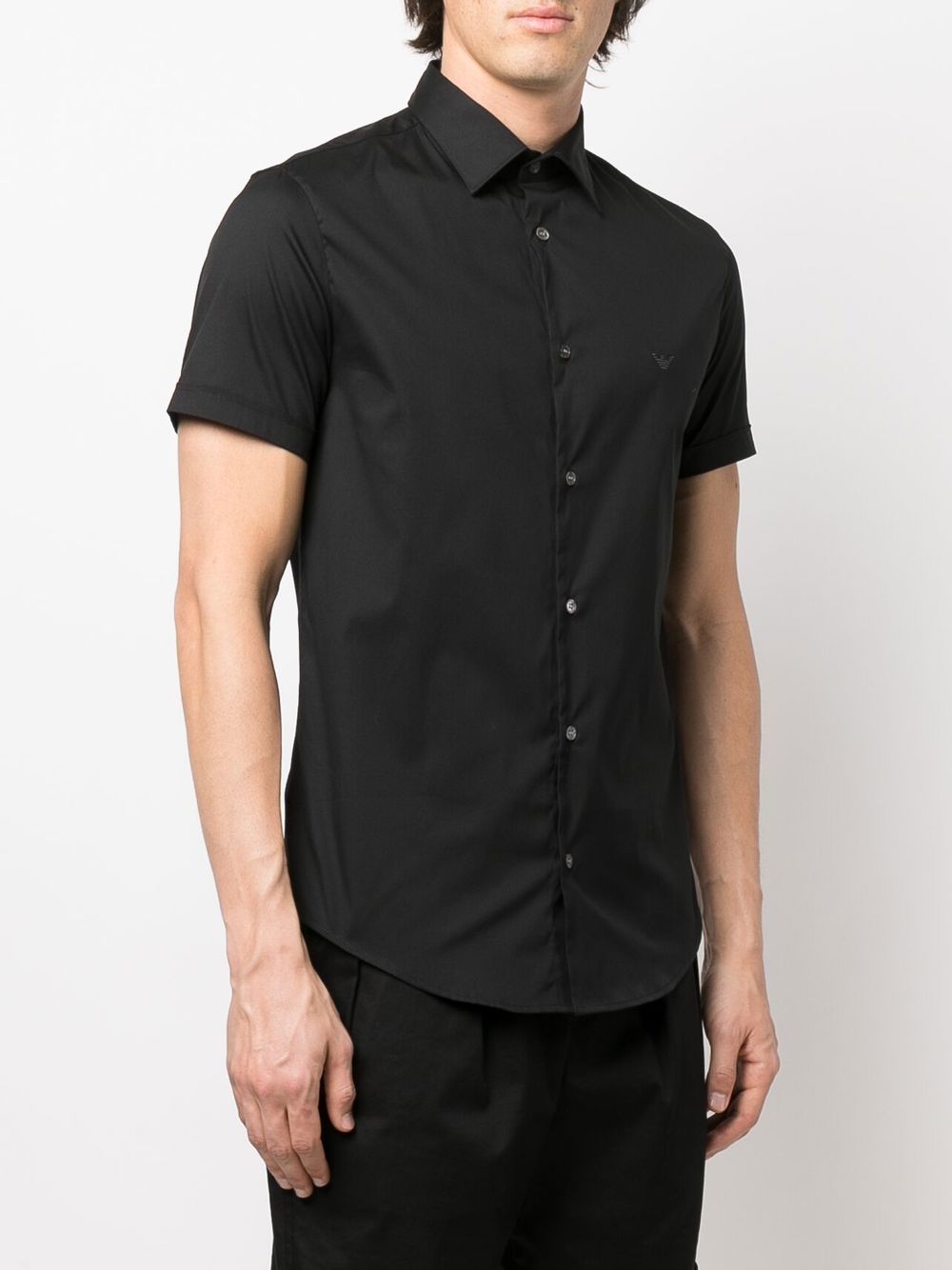 EMPORIO ARMANI Men's Cotton Blend Shirt