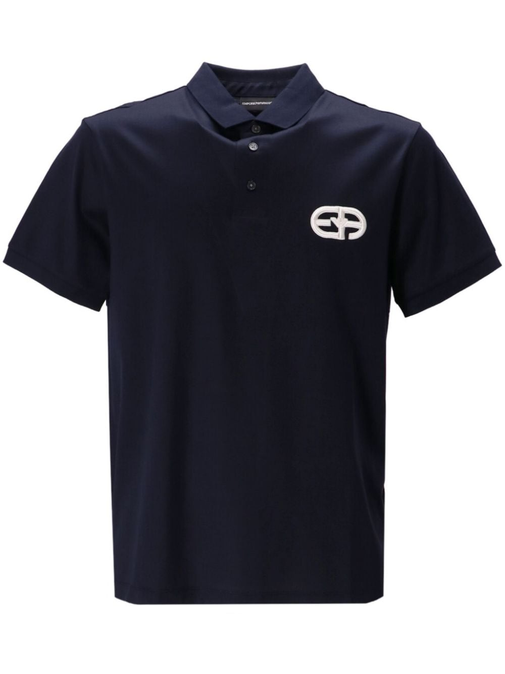 EMPORIO ARMANI Cotton Blend Polo Shirt for Men - Perfect for FW25