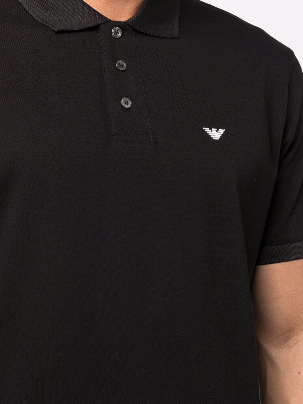 EMPORIO ARMANI Classic Cotton Polo Shirt for Men